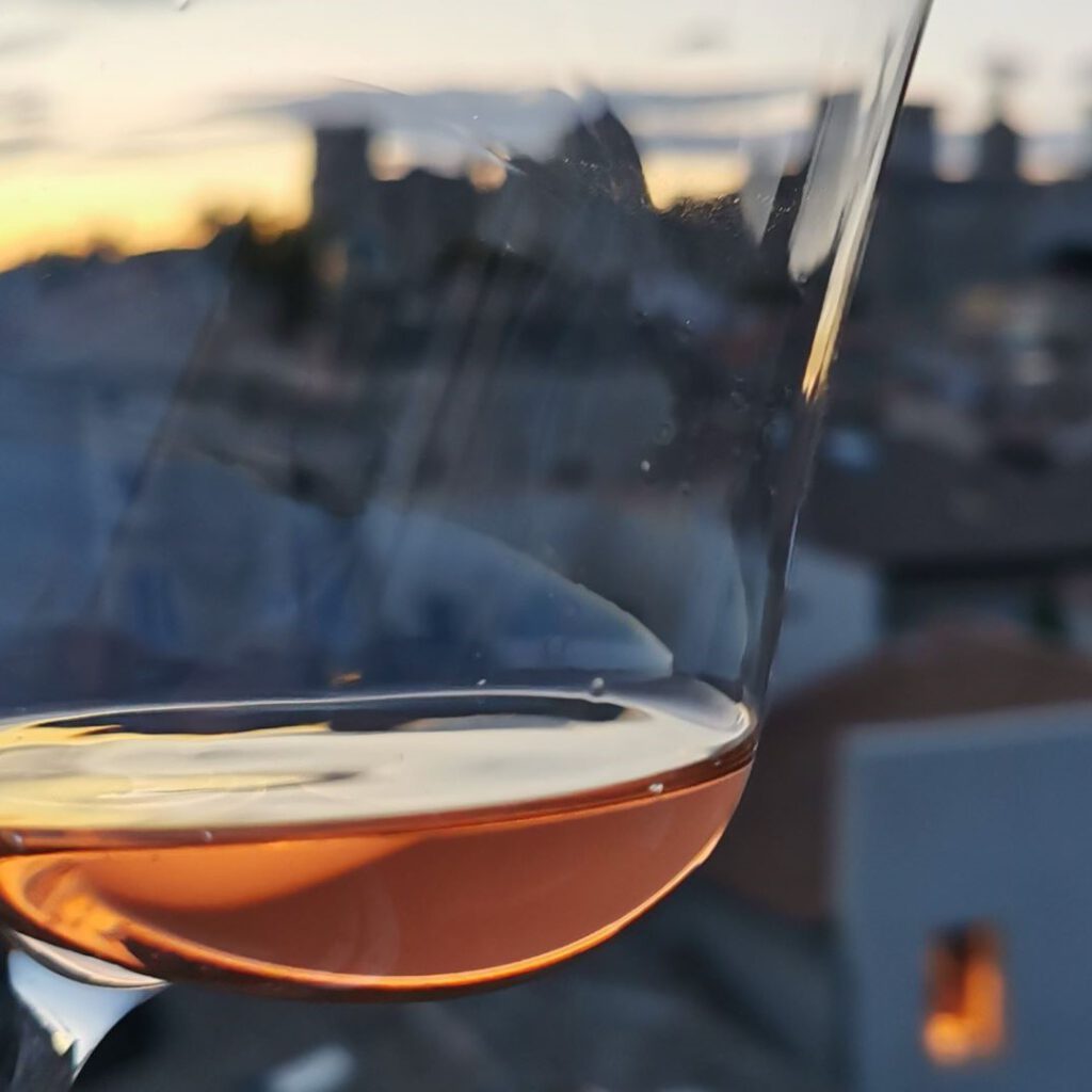 Jacques Busin Rosé Champagner Rooftop Tasting
